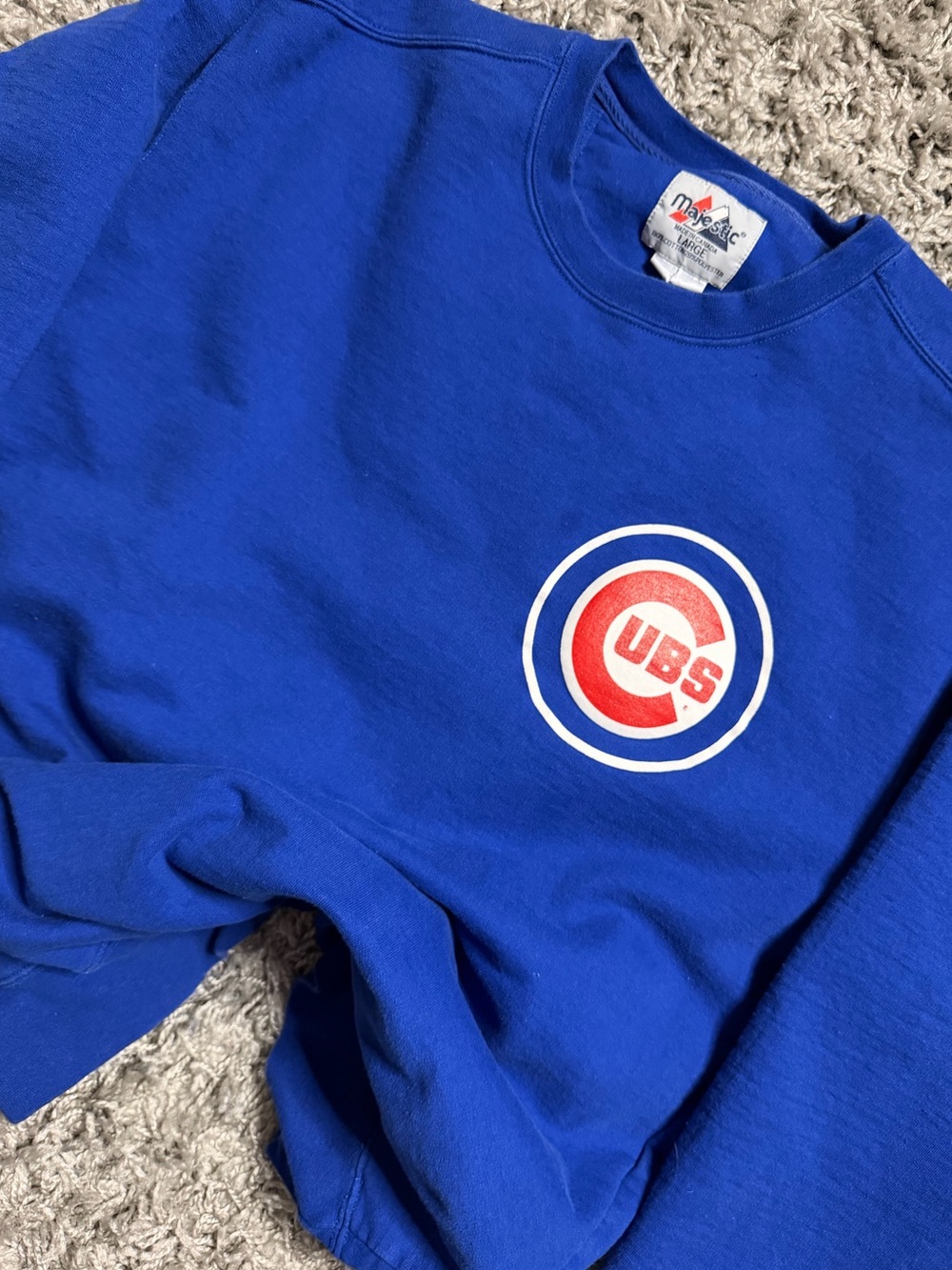 Vintage Majestic Chicago Cubs Crewneck